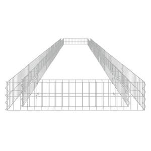 Gabionen-Hochbeet Breite: 800 cm