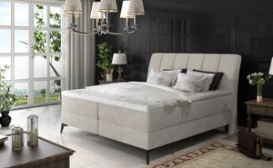 Boxspringbett CRAFT Ecru - Breite: 183 cm