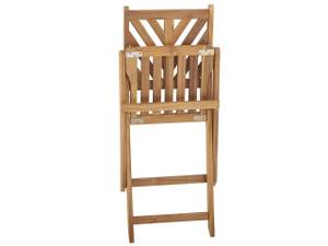 Set de bistrot TERNI Marron - Bois massif - 58 x 88 x 58 cm