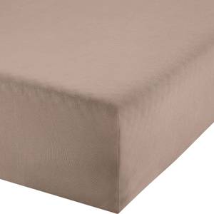 Boxspring-Spannbettlaken 200985 Taupe - 180-200 x 200 cm