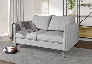 Sofa Carlo 2-Sitzer Silber