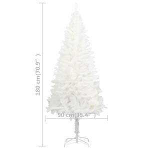 künstlicher Weihnachtsbaum 3009442 Rosé - Weiß - 90 x 180 x 90 cm