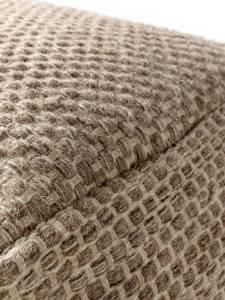 Pouf en laine Rocco Taupe