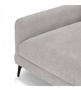 3-Sitzer Ecksofa Maggie Grau Grau - Ecke davorstehend links