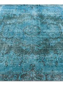 Tapis Ultra Vintage CDXCIII Bleu - Textile - 163 x 1 x 272 cm