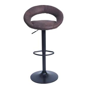 Tabouret de bar F46 (lot de2) Marron