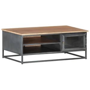 Couchtisch D231 Grau - Massivholz - 50 x 35 x 90 cm