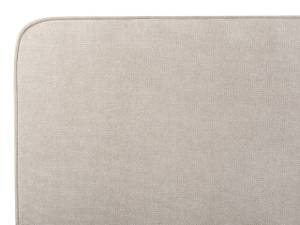 Lit double VALOGNES Noir - Gris - Gris lumineux - 172 x 109 cm