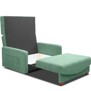 Einzelsofa INCA 2-Sitzer Mint - Breite: 135 cm