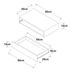 Wandregal Kärsämäki Beton Dekor