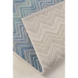 Tapis Zigzag Bleu - 330 x 230 cm