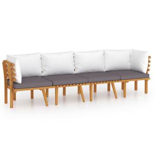 Garten Lounge Set Braun - Massivholz - Holzart/Dekor - 65 x 65 x 65 cm