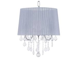 Lampe suspension EVANS Gris - Gris lumineux