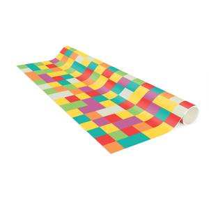 Buntes Mosaik Zirkus 240 x 240 cm