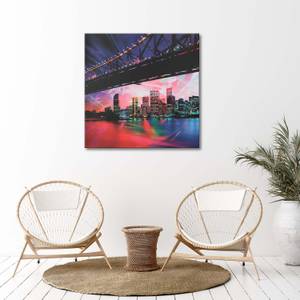 Bild auf leinwand New York City Bridge 60 x 60 cm