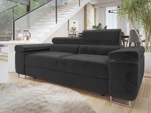 Sofa Torezio 2 Schwarz