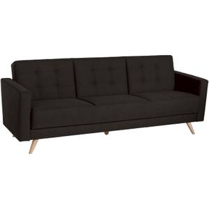 Julian Sofa 3-Sitzer mit Bettfunktion Kastanienbraun