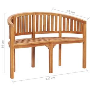 Garten-Lounge-Set Braun - Holzart/Dekor - Holz teilmassiv - 50 x 45 x 90 cm