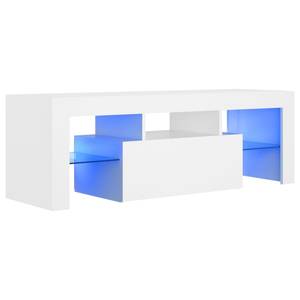 TV-Schrank mit LED-Leuchten D817 Weiß