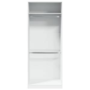 Kleiderschrank 298537-6 Weiß - Breite: 80 cm