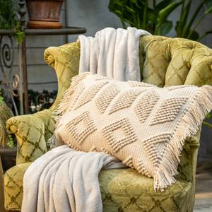 Housse de coussin Odin Beige