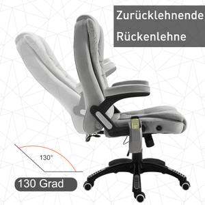 Bürostuhl mit Massagefunktion 921-171V91 Grau - Textil - 74 x 116 x 67 cm