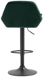 Tabouret de bar Braga Lot de 2 Vert foncé