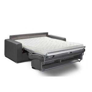 Canapé convertible PASSION matelas Largeur : 175 cm - Gris