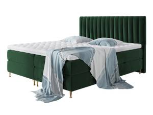 Boxspringbett Elegance Grün - Breite: 148 cm