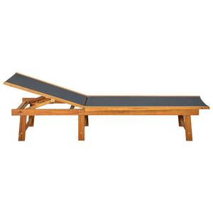 Sonnenliege 41746 Braun - Massivholz - Holzart/Dekor - 66 x 34 x 200 cm