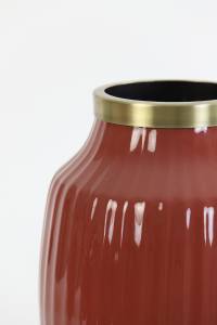 Vase DAZOU Rot