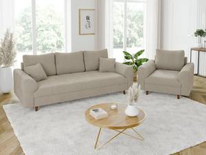 Sofa Oskar 3-Sitzer Beige