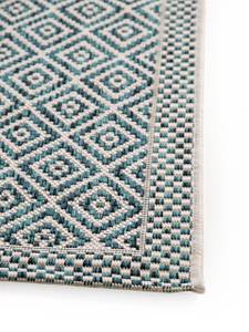 Outdoor Teppich Cleo 13 Blau - Textil - 120 x 1 x 170 cm