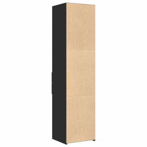 Highboard DE2740 Schwarz - Holzwerkstoff - 43 x 185 x 45 cm