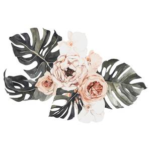 Wandtattoo Aquarell Monstera Bouquet XXL 150 x 95 cm