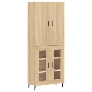 Highboard DE1301 Braun - Holzwerkstoff - 34 x 180 x 70 cm