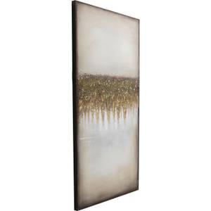 Tableau déco Abstract Fields Marron - Textile - 100 x 200 x 4 cm