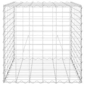 Gabionen-Hochbeet 60 x 60 x 60 cm