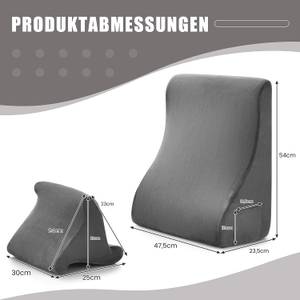 Keilkissen-Set HU10384 Grau