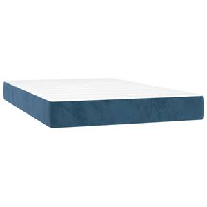 Boxspringbett 3017268-20 Dunkelblau - 120 x 203 cm