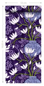 Tapete Magnolie 7057 Violett