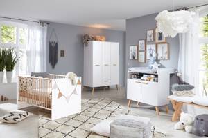 MatsBaby Ensemble de meubles chambre de Beige - En partie en bois massif - 1 x 1 x 1 cm