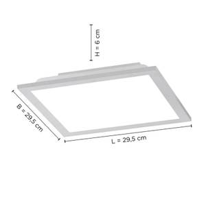 Deckenleuchte Flat Plexiglas / Fer - 1 ampoule