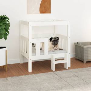 Lit pour chien 3016323-1 Blanc - 66 x 70 x 43 cm