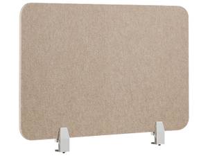 Schreibtischtrennwand SPLIT Beige - Breite: 80 cm