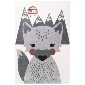 MR FOX M tapis enfant renard Gris - Matière plastique - Textile - 120 x 2 x 170 cm