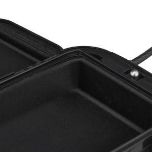 Sicherheitsbox tragbar mit Zahlenschloss Schwarz - Metall - Kunststoff - 24 x 6 x 15 cm