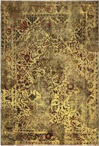 Tapis Vintage Royal LXVI Jaune - Textile - 194 x 1 x 291 cm