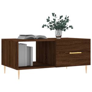 Couchtisch D740 Eiche Schwarzbraun Dekor