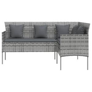 Gartensofa 3012241 Grau